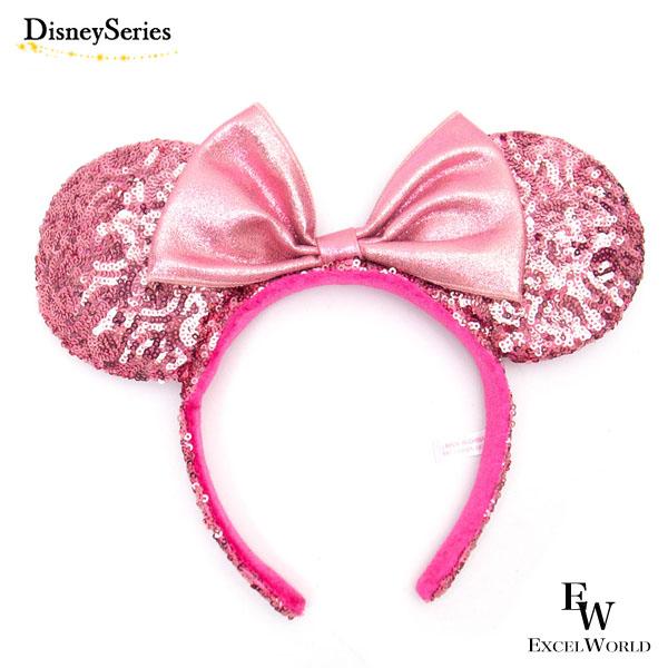Disney ミニー カチューシャ スパンコール ピンク ディズニー Disney ミニー カチューシャ スパンコール ピンク ディズニー