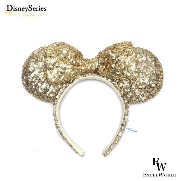 Disney ミニー カチューシャ きらきらスパンコール イエロー Disney ミニー カチューシャ きらきらスパンコール イエロー