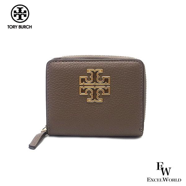 トリーバーチ 財布 アウトレット 二つ折り財布 146708 034 TORY BURCH グレー レディース ブランド プレゼントにも ウォレット