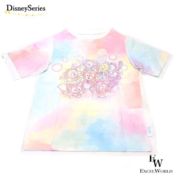 Disney ダッフィー＆フレンズ 20周年 Tシャツ Mサイズ カラフル 