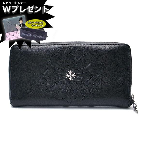 CHROME HEARTS クロムハーツ 長財布 F REC ZIP #2 ブラック CHROME HEARTS クロムハーツ 長財布 F REC ZIP #2 ブラック
