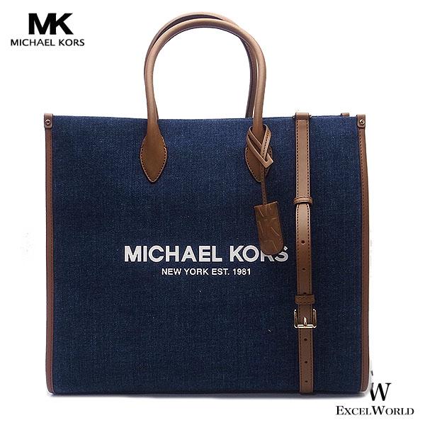 マイケルコース バッグ Michael Kors アウトレット トートバッグ 35F2G7ZT3C ロゴ インディゴ レディース ブランド