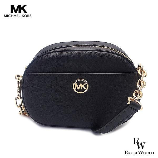 マイケルコース バッグ Michael Kors アウトレット ショルダーバッグ 人気の小さめバッグ 35S3G8GC1L BLACK ブラック  レディース プレゼントにも