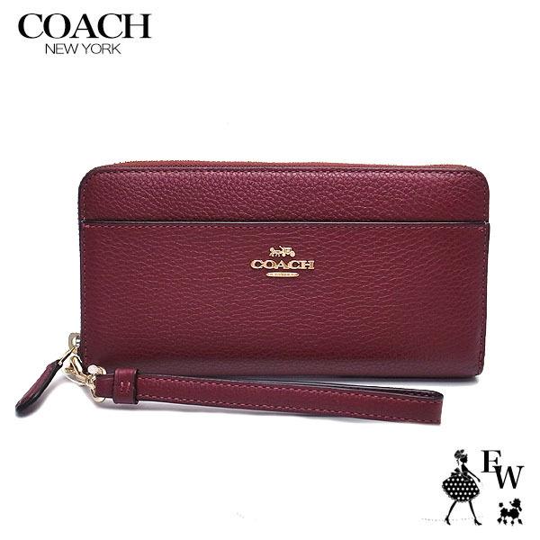 コーチ Coach 財布 アウトレット 長財布 F6643 6643 Imdpr レザー アコーディオンジップ ボルドー エクセルワールド レディース ブランド プレゼントにも 財布 6643imdpr エクセルワールド 通販 Yahoo ショッピング
