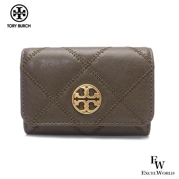 トリーバーチ カードケース アウトレット 名刺入れ 87866 066 TORY BURCH レザー ブラウン レディース ブランド