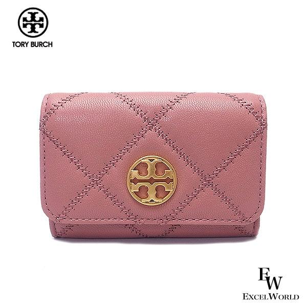 トリーバーチ カードケース アウトレット 名刺入れ 87866 651 TORY BURCH レザー ピンク レディース ブランド