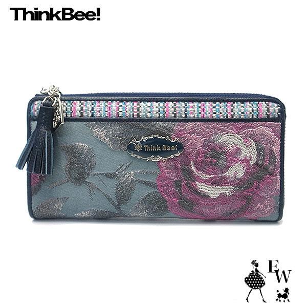 Think Bee シンクビー 長財布 ノクターンローズ A002917 花柄エクセルワールド ウォ...