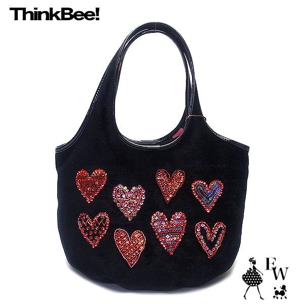 Think Bee! シンクビー バッグ Bee レッドハート A003298 Think Bee! シンクビー バッグ Bee レッドハート A003298