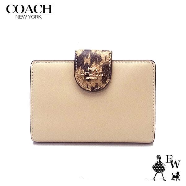 コーチ 財布 アウトレット COACH 二つ折り財布 L字ファスナー CB866