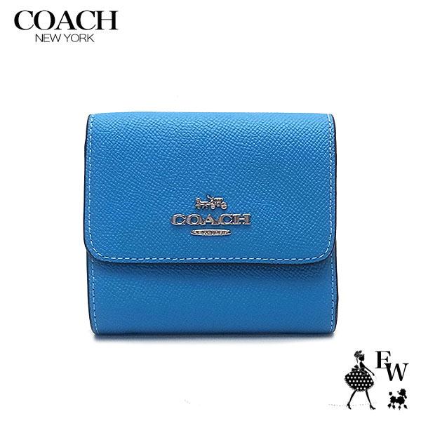 コーチ 財布 COACH アウトレット 三つ折り財布 人気の小さめ