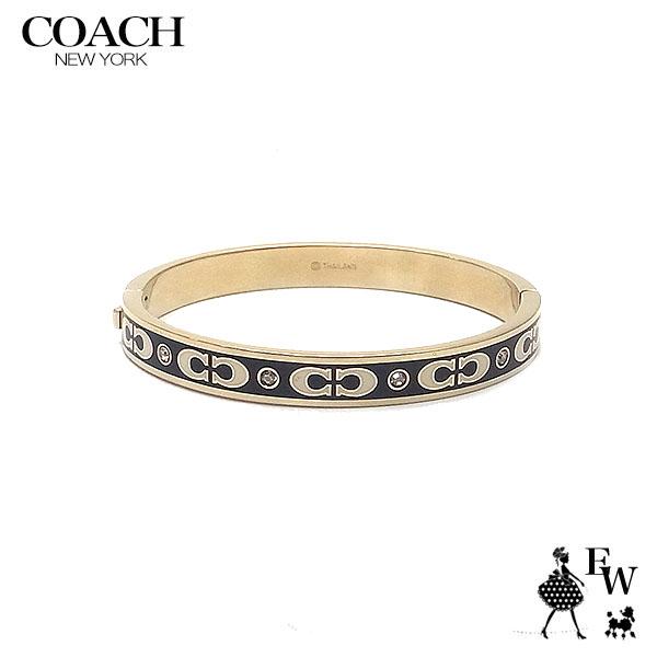 2024年レディースファッション福袋 COACH コーチ ブレスレット アウトレット バングル CI904 GDBK アクセサリー