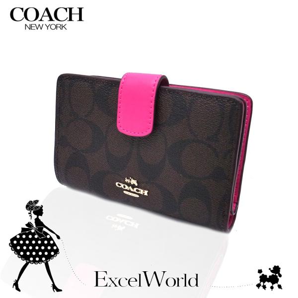 Coach コーチ アウトレット 二つ折り財布 シグネチャー ミディアム コーナー ジップ ウォレット F Immjj ブラウンxブライト ピンク Buyee Buyee 提供一站式最全面最专业现地yahoo Japan拍卖代bid代拍代购服务 Bot Online