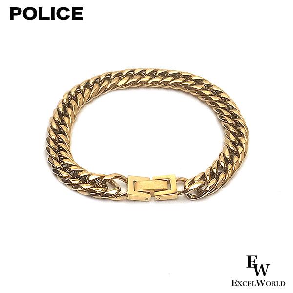 POLICE ポリス ブレスレット ステンレス 喜平ブレスレット キ平 POLICE ポリス ブレスレット ステンレス 喜平ブレスレット キ平