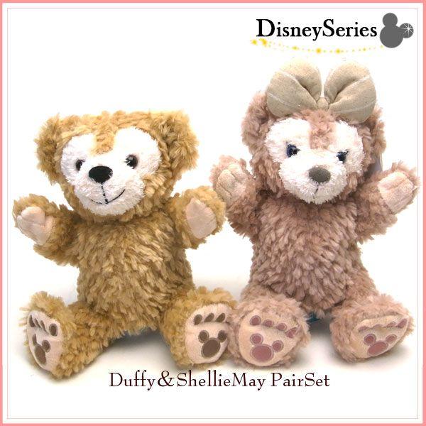 DUFFY ダッフィー＆シェリーメイ ハンドパペット ペアセット 東京ディズニーシー限定 セット販売...