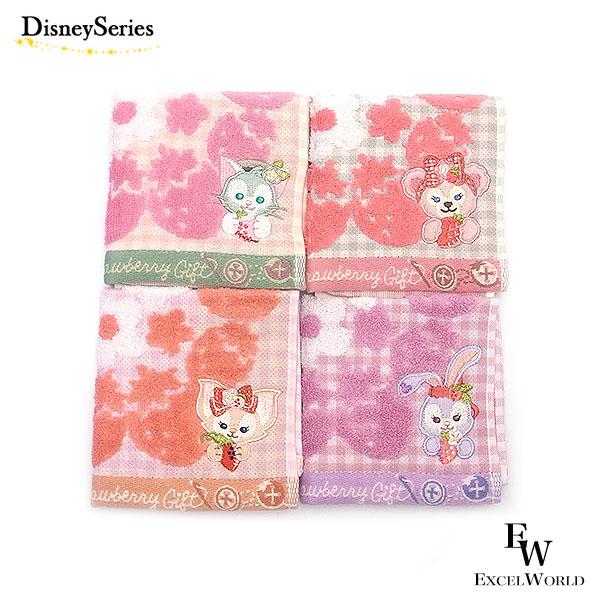 Disney ミニタオル ダッフィー＆フレンズ ハートフェルト