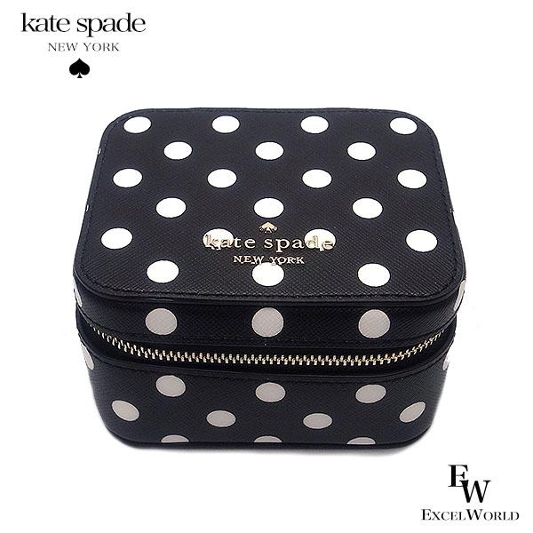 ケイトスペード ジュエリーボックス kate spade アウトレット 小物入れ K7236 001 ドット ブラックマルチ レディース ブランド  ギフト プレゼント