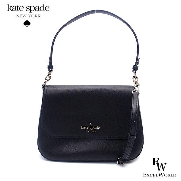 ケイトスペード バッグ アウトレット kate spade ショルダーバッグ K9324 001 レザー ブラック レディース ブランド バッグ  ギフト プレゼント