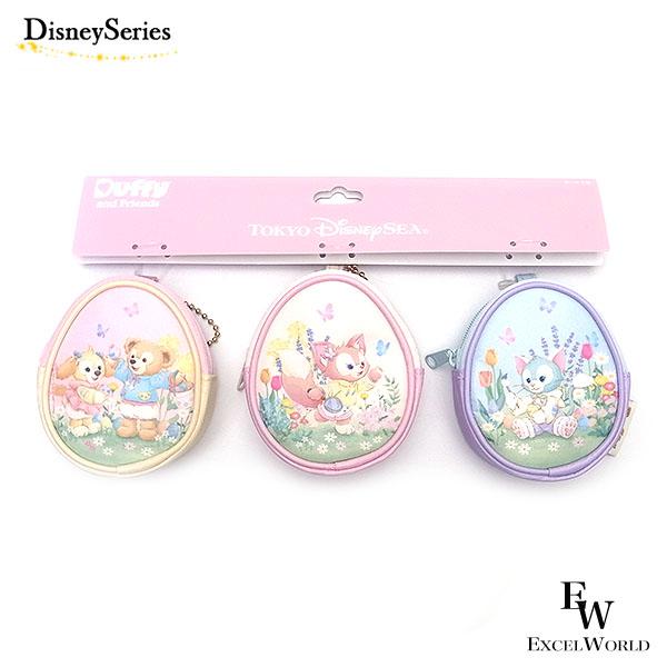 Disney 卵の形をしたポーチ3個セット ダッフィー＆フレンズの