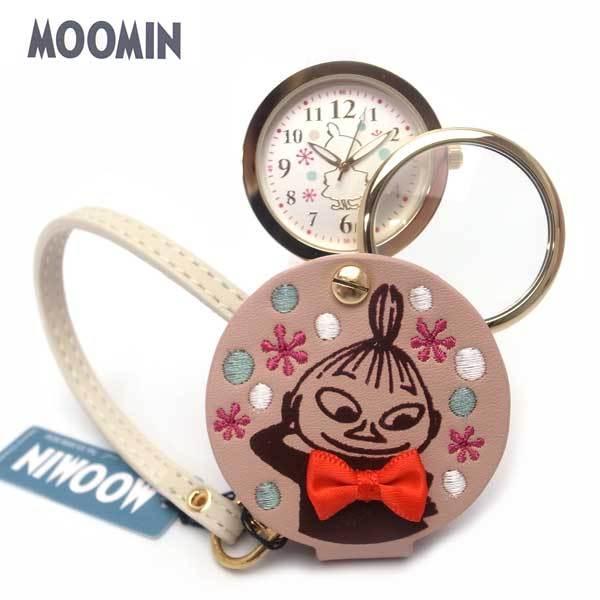 MOOMIN ムーミン 時計 レディース ピンク リトルミイ バック