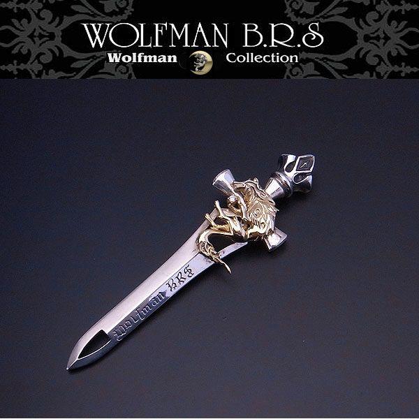 WOLFMAN B.R.S B R S ウルフマン ペンダントヘッド ロング WOLFMAN B.R.S B R S ウルフマン ペンダントヘッド ロング