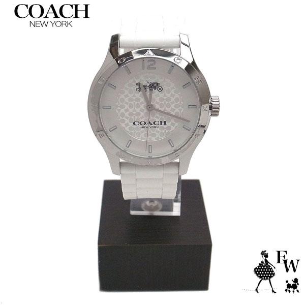 コーチ 時計 レディース W6033 Wht Coach ラバー ベルト 腕時計 アナログ時計 ホワイト エクセルワールド ブランド プレゼントにも W6033wht エクセルワールド 通販 Yahoo ショッピング