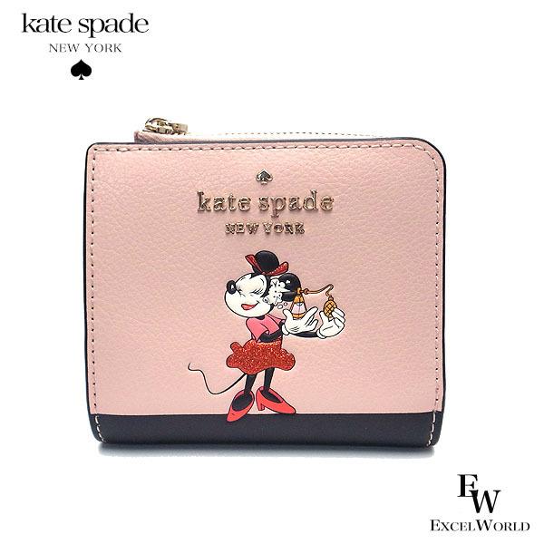 ケイトスペード 財布 アウトレット 二つ折り財布 Wlr 111 Kate Spade ディズニーコラボ ミニーマウス ピンクマルチ エクセルワールド レディース Wlr 111 エクセルワールド 通販 Yahoo ショッピング