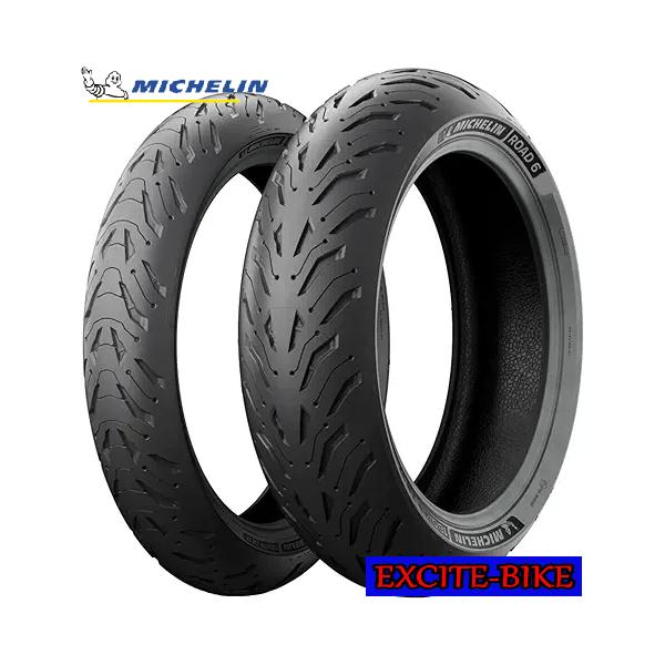 正規品　MICHELIN  ROAD 6   ミシュラン ロード6  前後セット 120/70ZR18 (59W）  160/60ZR17 (69W）A　　  　