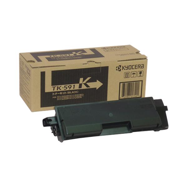 京セラドキュメントソリューションズ 新品 kyocera TK-591K ブラック