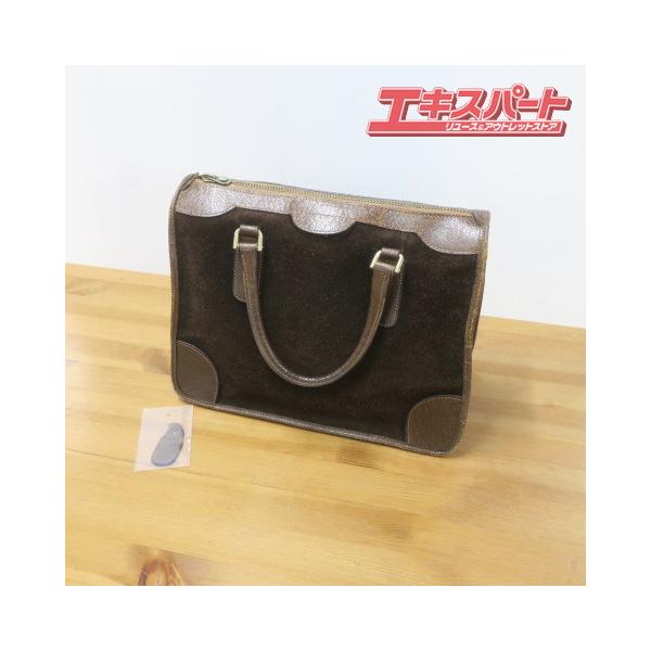 GUCCI グッチ ミニボストンバッグ スエード ブラウン OLD GUCCI GUCCI グッチ Old オールドグッチ スエード ボストンバッグ ミニ