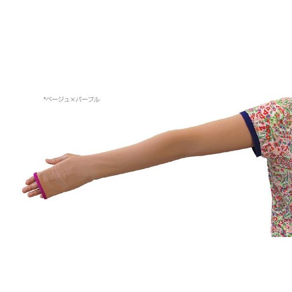 アームカバー レディース UVカット スキンカラー 肌色 アームガード 吸汗速乾 UPF50+ ストレッチ