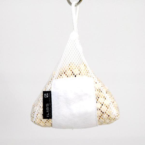 ひのきチップ 匂い袋 『おにぎり』オブジェ 置物 人形 サシェ 香る 匂い付き