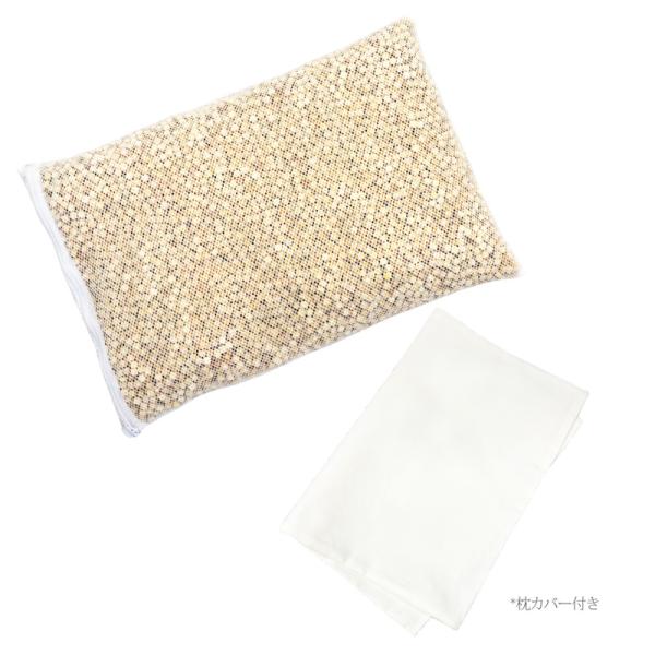 ひのき枕 真空パック 枕カバー付き メッシュカバー付き 7.5L 檜枕 ヒノキまくら 桧枕 土佐ひのき ひのきチップ枕 リラックス 快眠 安眠