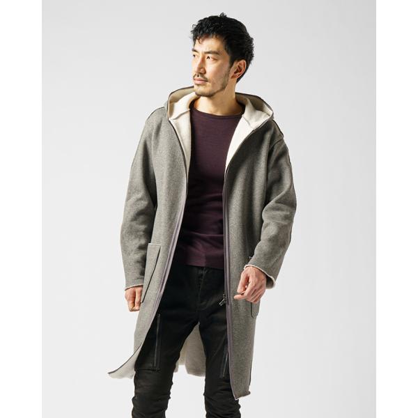 wjk ダブルジェイケイ long zip-up parka ロングジップアップパーカー
