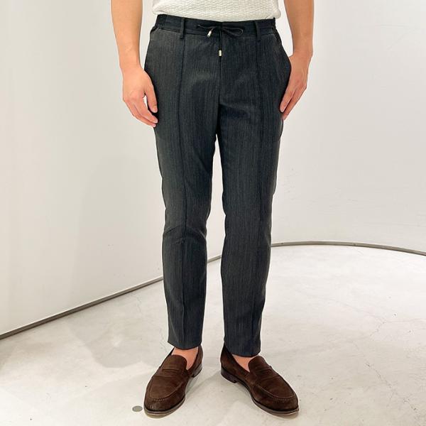 【未使用品】giab's ARCHIVIO マサッチョ ゴールド 永久クリース giab's ARCHIVIO ジャブスアルキヴィオ スラックス MASACCIO GOLD