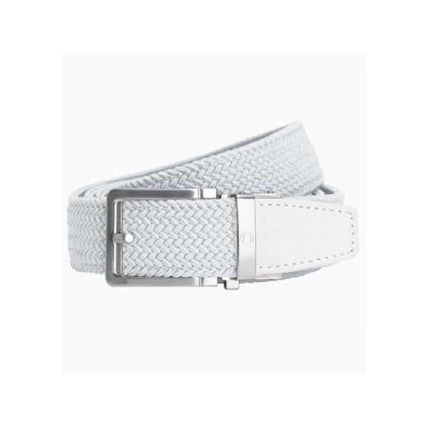 Braided Belt White ラチェット式ベルト