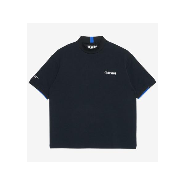 Sale !!! 【土日祝も発送】25AW  TFW49 ティーエフダブリュー49  HALF MOCKNECK BLACK  モックネック