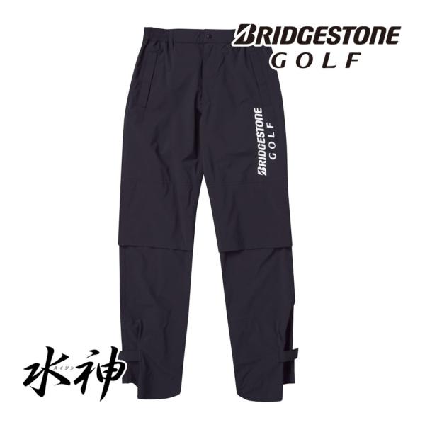ブリヂストン ゴルフ 水神 レインパンツ 84G02 メンズ レインウェア 2024年モデル BRIDGESTONE GOLF BRIDGESTONE GOLF ブリヂストン ゴルフ 水神 レインパンツ 84G02