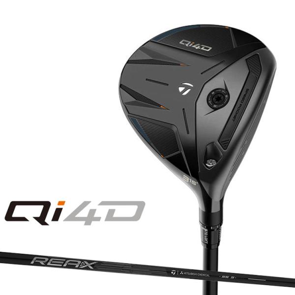 TaylorMade（テーラーメイド） Qi4D フェアウェイウッド 右用 REAX 55