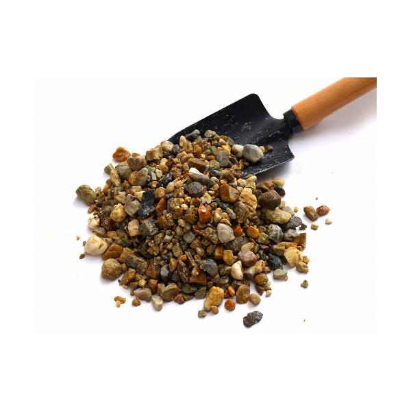 爆買 砂利　小粒　約20kg×5袋 ガーデニング ガーデン 園芸 庭造り DIY 建設資材【送料無料】山砂から取り出した砂利です。山砂から取り出した砂利です。園芸用、コンクリート材料、各種工事用など幅広く利用できます。入数 5袋（1袋売りは...