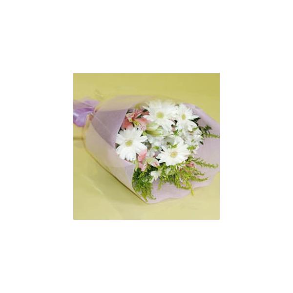 供花 「お供え花束メモリー」 (電報なし) お供え花 フラワー 白 お悔やみ 仏花 枕花 生花 葬儀 告別式 法要 命日 四十九日 一周忌 お盆 新盆 初盆御見舞