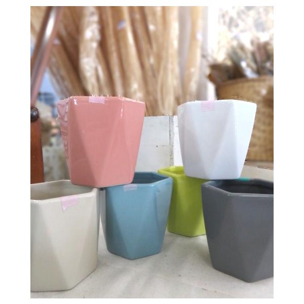 植木鉢　鉢　プランター　カップ型　ポット　　陶器　