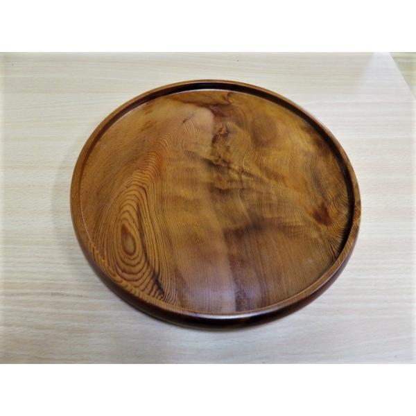 屋久杉の長寿丸盆｜和風ギフトに最適な天然木お盆