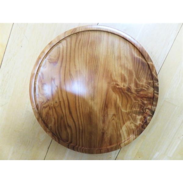 屋久杉 盆 丸盆 天然木 工芸品 盆 丸盆 木製 屋久杉 お盆 長寿 ギフト 天然木 お祝い 和風 : EX.mart