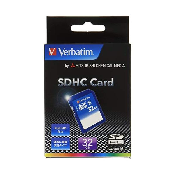 ?バーベイタム(Verbatim) Verbatim バーベイタム SDHCカード 32GB Class 10 SDHC32GJVB1