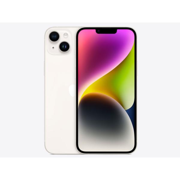 新品未開封 iPhone 14 Plus 128GB スターライト　カバー付 expgst_4549995359718