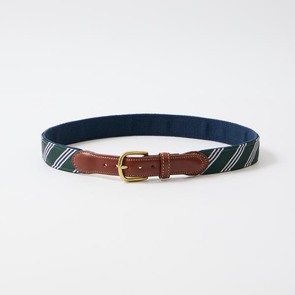 LEATHERMAN BELT レザーマンベルト  アメリカ製 コットンキャンバス シルクタイ ベルト