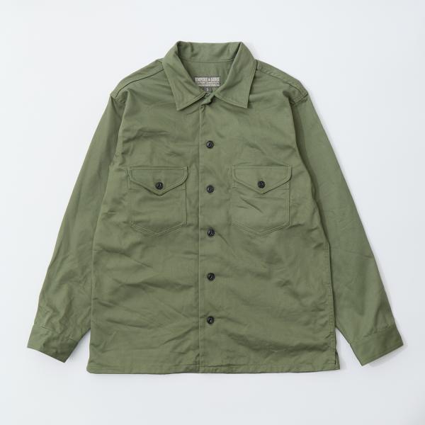 EMPIRE & SONS エンパイアアンドサンズ  ワークシャツジャケット ハイカウントチノクロス