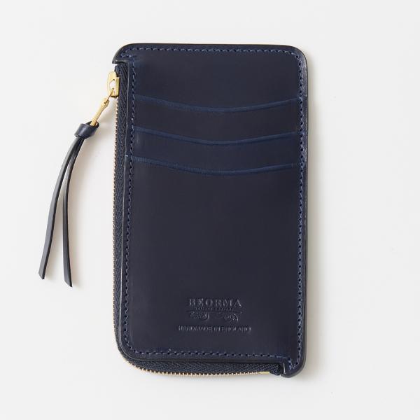 BEORMA LEATHER COMPANY ベオーマレザーカンパニー  ブライドルレザー フラグメントケース イギリス製
