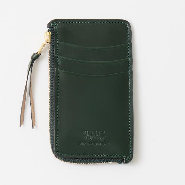BEORMA LEATHER COMPANY ベオーマレザーカンパニー  ブライドルレザー フラグメントケース イギリス製