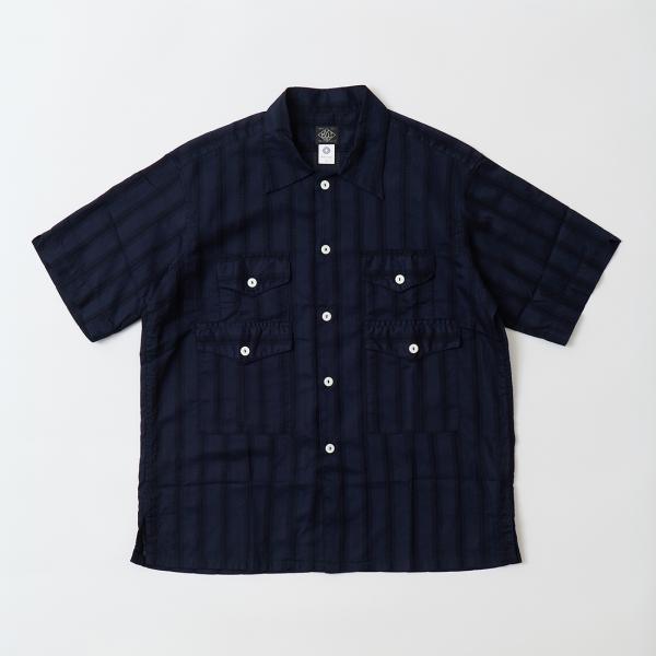 POST OVERALLS ポストオーバーオールズ 半袖シャツ メンズ 日本製